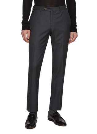 首图 - 点击放大 - PT TORINO - Slim Fit Fleece Wool Pants