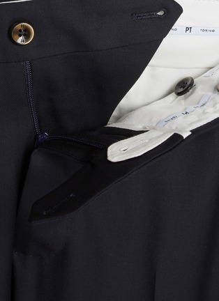  - PT TORINO - Slim Fit Fleece Wool Pants