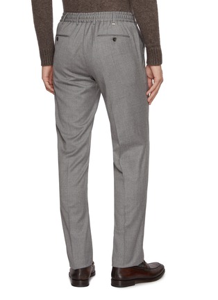 背面 - 点击放大 - PT TORINO - Elasticated Waist Flannel Pants