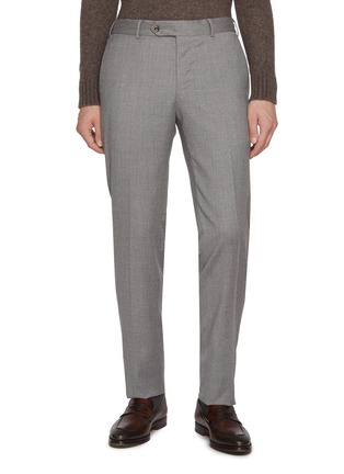 首图 - 点击放大 - PT TORINO - Elasticated Waist Flannel Pants