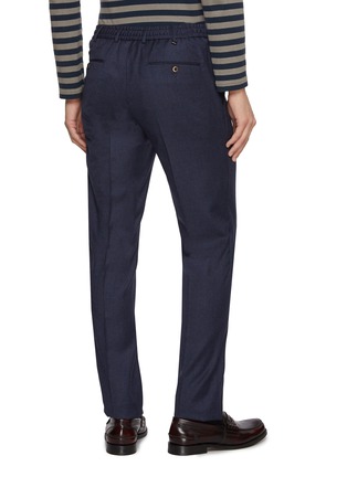背面 - 点击放大 - PT TORINO - Elasticated Waist Flannel Pants