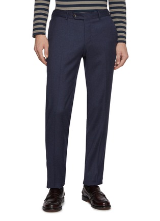 首图 - 点击放大 - PT TORINO - Elasticated Waist Flannel Pants