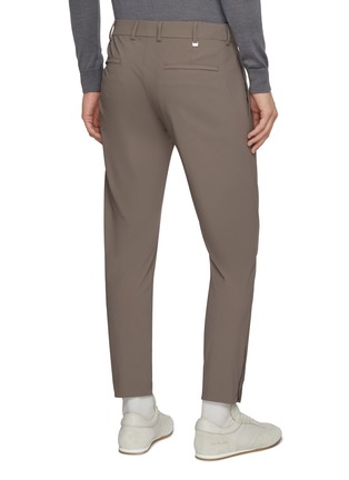 背面 - 点击放大 - PT TORINO - Epsilon Zippered Hem Kinetic Stretch Jersey Pants