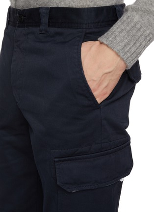  - INCOTEX - Garment Dyed Tapered Cotton Cargo Pants