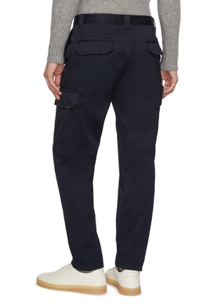 背面 - 点击放大 - INCOTEX - Garment Dyed Tapered Cotton Cargo Pants