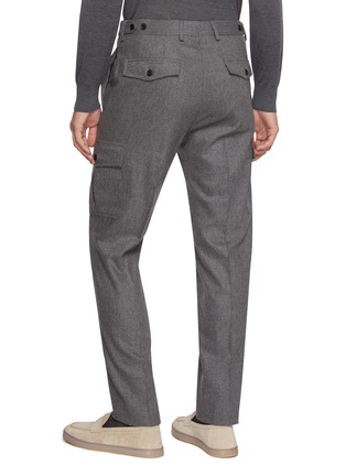 背面 - 点击放大 - INCOTEX - Flannel Cargo Pants