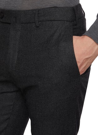  - INCOTEX - Micro Patterned Slim Fit Pants