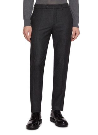 首图 - 点击放大 首图 - 点击放大 - INCOTEX - Micro Patterned Slim Fit Pants