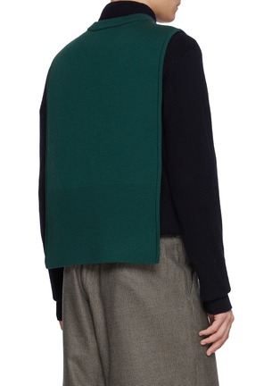  - BAZ & FRIENDS - X CYNTHIA & XIAO 羊毛 MAX 图案针织套头背心