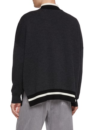  - BAZ & FRIENDS - X CYNTHIA & XIAO 羊毛 ROX 图案针织开衫