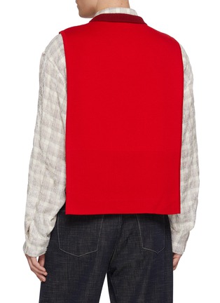  - BAZ & FRIENDS - X CYNTHIA & XIAO 羊毛 BAZ 图案针织套头背心