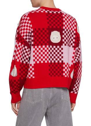  - BAZ & FRIENDS - X CYNTHIA & XIAO 羊毛 BAZ 图案针织套头衫