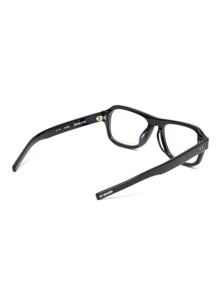 模特儿示范图 - 点击放大 - OFF BROADWAY - Essential Acetate Oval Optical Glasses