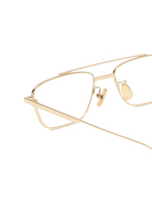 细节 - 点击放大 - OFF BROADWAY - Essential Metal Oval Optical Glasses