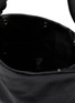 细节 - 点击放大 - DISCORD YOHJI YAMAMOTO - 不规则皮革手袋