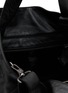 细节 - 点击放大 - DISCORD YOHJI YAMAMOTO - 褶皱皮革手袋