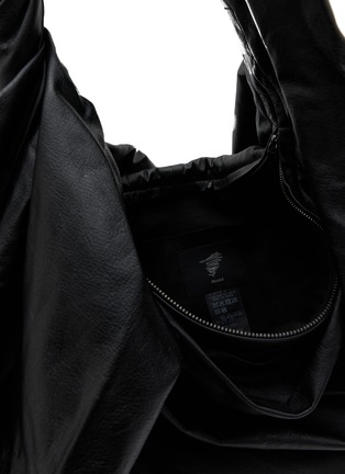 细节 - 点击放大 - DISCORD YOHJI YAMAMOTO - 皮革单肩包