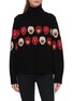 首图 - 点击放大 首图 - 点击放大 - WE NORWEIGIANS - X Markarian Intarsia Floral Turtleneck Knit Sweater