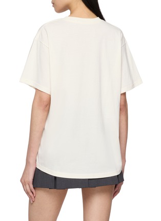 背面 - 点击放大 - MARDI MERCREDI - Ddanji Dachshund Back With Tail Graphic Cotton T-Shirt