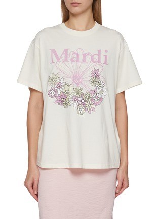 首图 - 点击放大 - MARDI MERCREDI - Floral Blossom Cotton Jersey T-Shirt