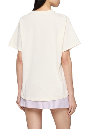 背面 - 点击放大 - MARDI MERCREDI - Ddanji Twin Dachshund Graphic Cotton T-Shirt