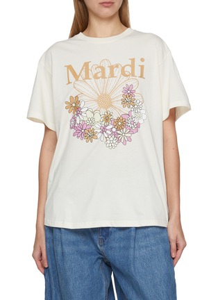 首图 - 点击放大 - MARDI MERCREDI - Floral Blossom Cotton Jersey T-Shirt