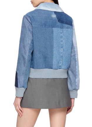 背面 - 点击放大 - VALSTAR - Valstarino Patchwork Light Wash Denim Jacket