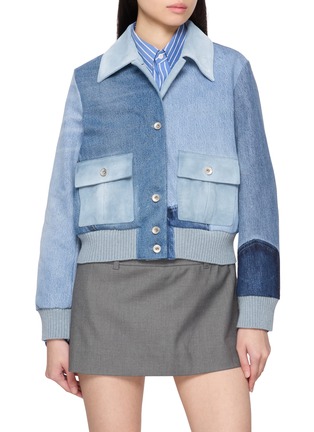 首图 - 点击放大 - VALSTAR - Valstarino Patchwork Light Wash Denim Jacket