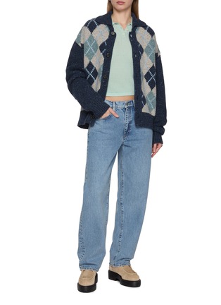 模特儿示范图 - 点击放大 - GUEST IN RESIDENCE - Shrunken Cashmere Polo Shirt