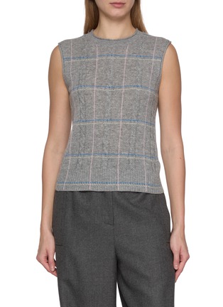首图 - 点击放大 - GUEST IN RESIDENCE - Chequered Cashmere Vest