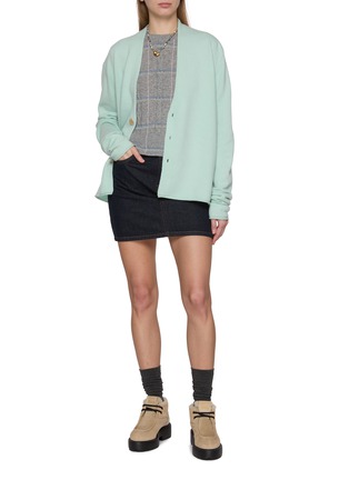 模特儿示范图 - 点击放大 - GUEST IN RESIDENCE - Everywear Cashmere Knit Cardigan