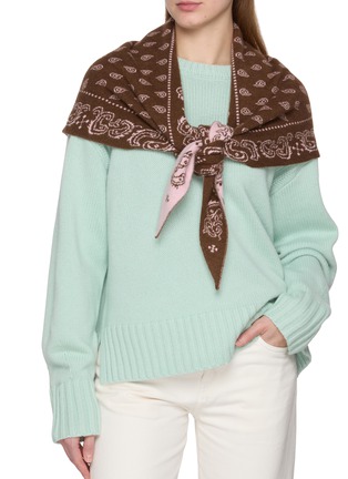 模特儿示范图 - 点击放大 - GUEST IN RESIDENCE - The Wild Cashmere Rag