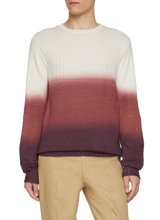 首图 - 点击放大 - J∞QUALITY  - Crewneck Cotton Knit Sweater