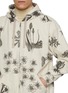  - J∞QUALITY  - Zip Up Sumi Print Cotton Hoodie