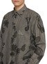  - J∞QUALITY  - Long Sleeve Sumi Print Cotton Linen Shirt