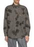 首图 - 点击放大 - J∞QUALITY  - Long Sleeve Sumi Print Cotton Linen Shirt