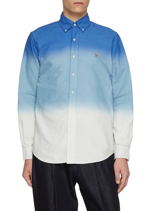 首图 - 点击放大 - J∞QUALITY  - Long Sleeve Gradient Button Down Cotton Shirt