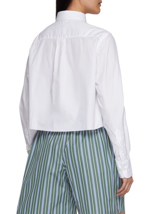 背面 - 点击放大 - HOMMEGIRLS - 短款纯棉衬衫