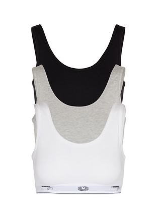 首图 - 点击放大 - HOMMEGIRLS - X FRUIT OF THE LOOM 经典运动文胸三件套