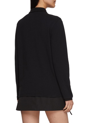 背面 - 点击放大 - HOMMEGIRLS - Logo刺绣棉质网眼Polo衫