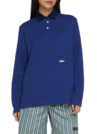 首图 - 点击放大 - HOMMEGIRLS - X FRUIT OF THE LOOM 长袖纯棉 POLO 衫