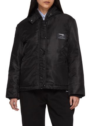 首图 - 点击放大 - HOMMEGIRLS - 连帽飞行员夹克