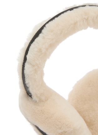 细节 - 点击放大 - YVES SALOMON - Cache Oreilles Shearling Earmuffs