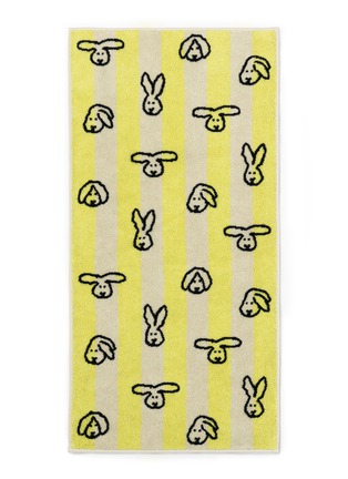 首图 –点击放大 - WARMGREY TAIL - X Songwol Towel Bunny Bunny Face Towel — Yellow Stripe