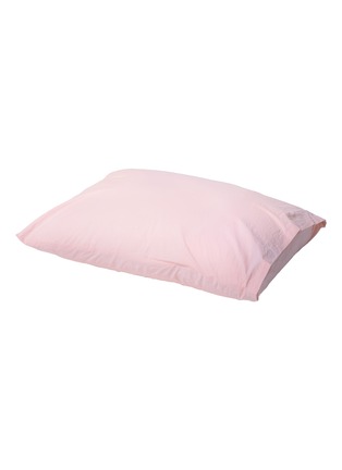 首图 –点击放大 首图 –点击放大 - WARMGREY TAIL - Cotton Pillowcase — Pink