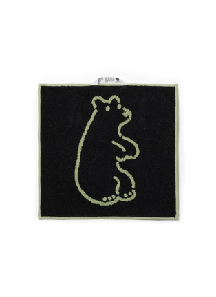 细节 –点击放大 - WARMGREY TAIL - X Songwol Towel Huggy Bear Hand Towel — Olive