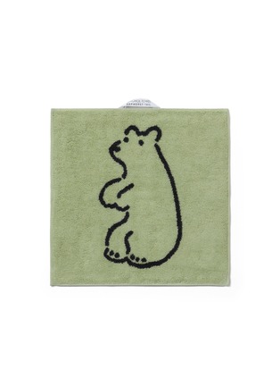 首图 –点击放大 - WARMGREY TAIL - X Songwol Towel Huggy Bear Hand Towel — Olive