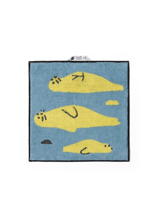 首图 –点击放大 - WARMGREY TAIL - X Songwol Towel Seal Friends Hand Towel — Blue