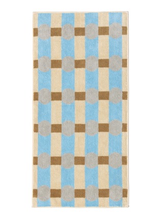 首图 –点击放大 - WARMGREY TAIL - X Songwol Towel Dot Check Face Towel — Grey on Cream