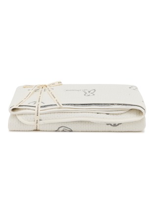 首图 –点击放大 - WARMGREY TAIL - Bunny Bunny Cotton Modal Blanket — Warm Grey